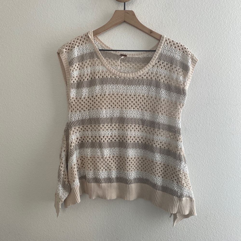 Free People Sleeveless Knit Tank Top